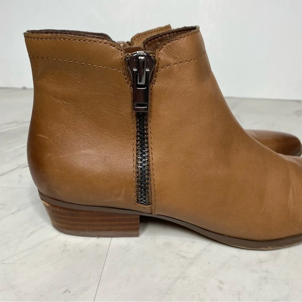 Naturalizer Blair Brown Leather Bootie 7M